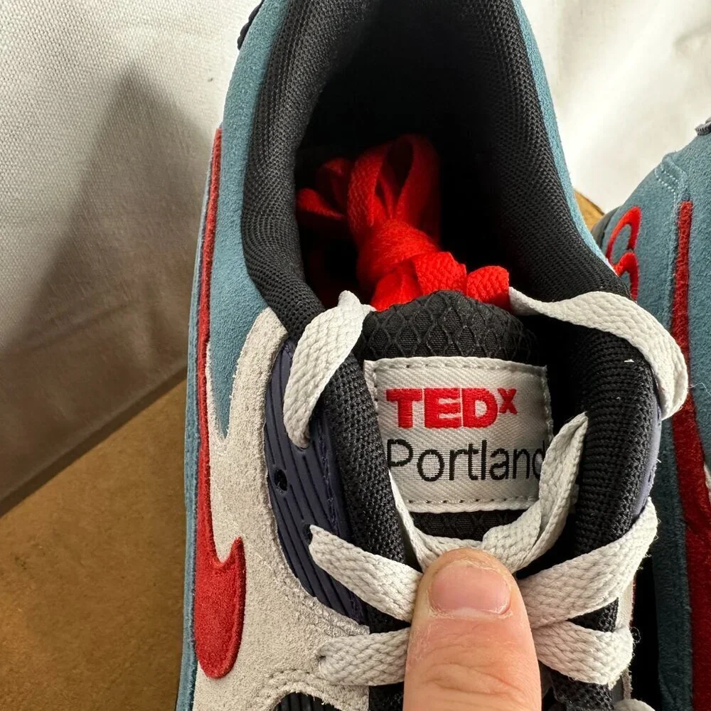 Nike Air Max 90 - TEDxPortland - New - RARE Sneakers - Size 12 - Limited Edition